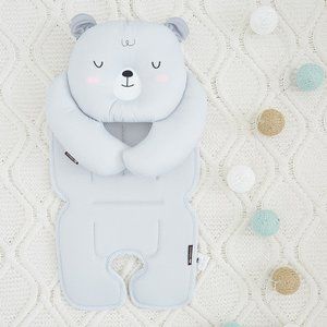 Bear Liner Seat Pad for Car, Gray
